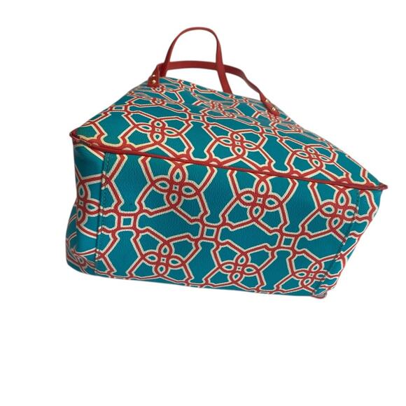 Kate Spade Moroccan Market Michelle Bag Two-Way Convertible Carryall Purse Tote - Picture 6 of 12